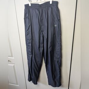 CHAMPION Vintage Y2K Trackpants Men Size XXL Navy Blue Color Zips At Ankle